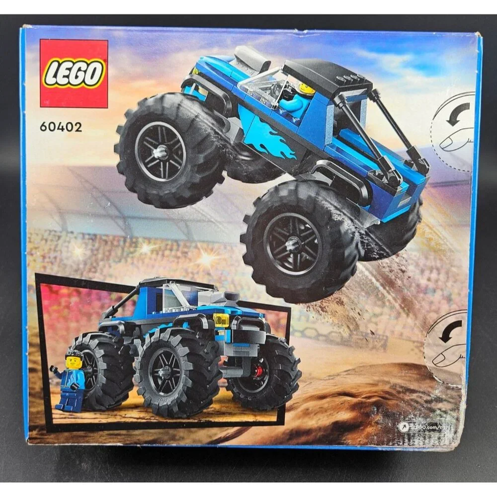 Lego City Monster Truck 60402 Building Toy 148 Pieces Ages 5+ Fun Construction S - Picture 6 of 9